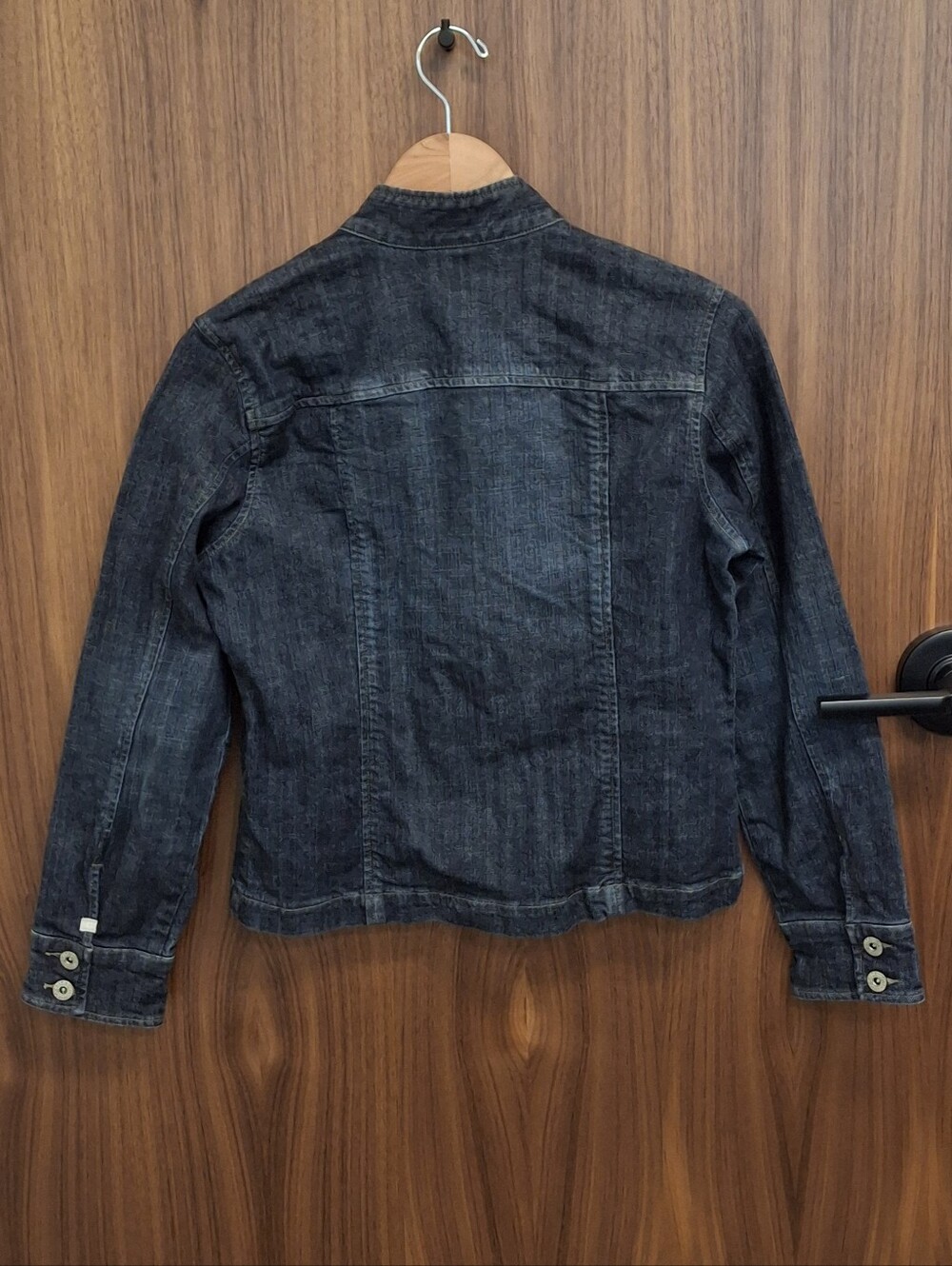 CHICO'S Denim Blue Women's Jacket SZ 0 - Picture 4 of 5